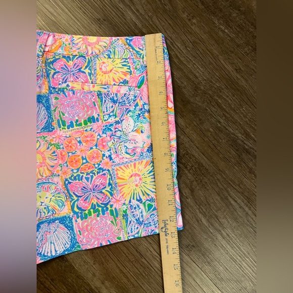 Lilly Pulitzer Patch My Drift Callahan Shorts Size 4 NWT H3 - Picture 7 of 9